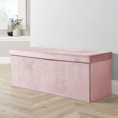 The Range Folding Ottoman Blush Extra Large - Pink Blush