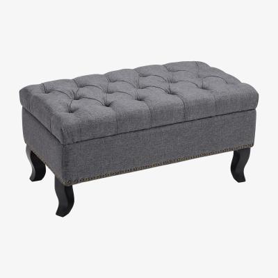 The Range Rectangle Footstools - Grey