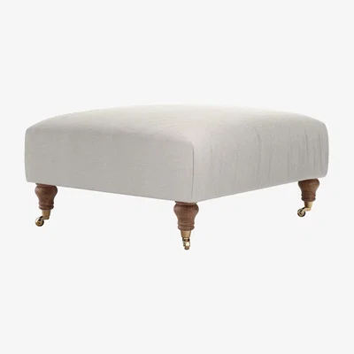 Sofa.com Dahlia Large Rectangular Footstool in Clay House Basket Weave - sofa.com