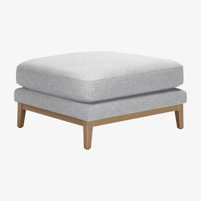 Sofa.com Costello Large Rectangular Footstool in White Cliffs Whitstable - sofa.com
