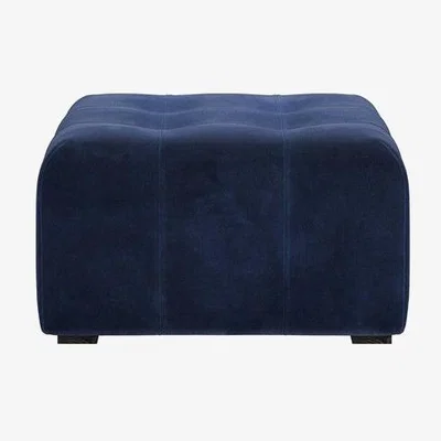 Sofa.com Romy Footstool End Unit in Cruise Smart Velvet - sofa.com