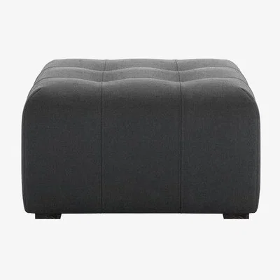 Sofa.com Romy Footstool End Unit in Arctic Seal Easy Cotton - sofa.com