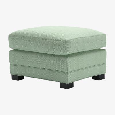 Sofa.com Aissa Medium Rectangular Footstool in Miami House Herringbone Weave - sofa.com