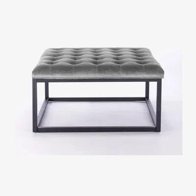 Teddy Beau Teddy's Collection Falun Footstool Seal Grey