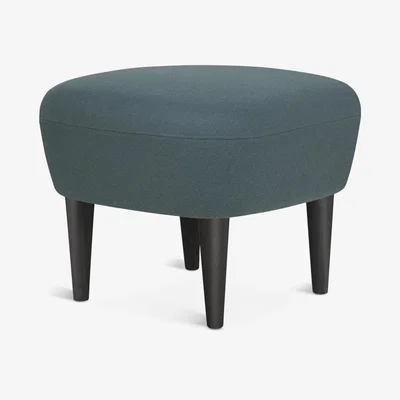 Tom Dixon Tom Dixon - Wingback Ottoman Black Leg Hero