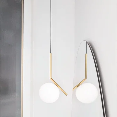 Amara Flos - IC S1 Suspension Light - Brushed Brass