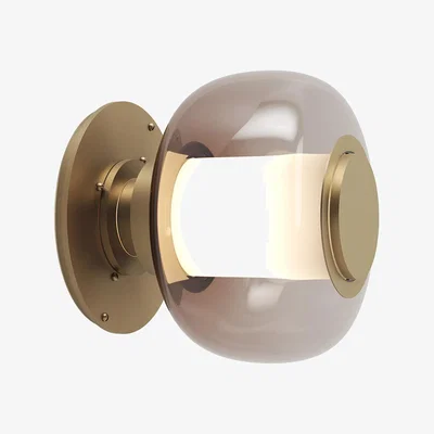 Amara Gabriel Scott - Luna Wall Sconce - Satin Brass