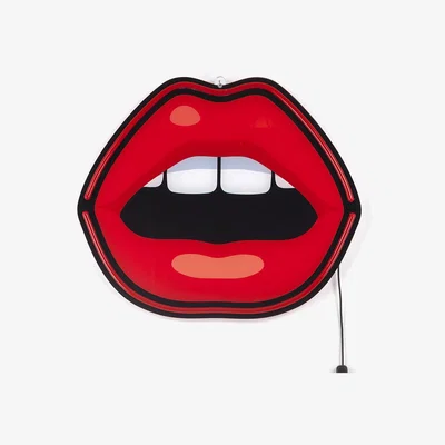 Amara Seletti - 'Blow' Neon Wall Light - Mouth