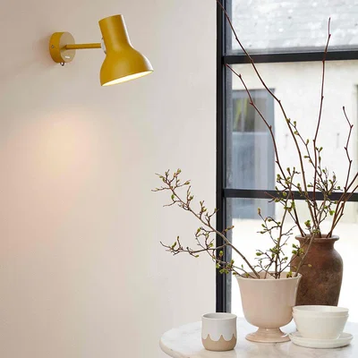 Amara Anglepoise - Type 75 Mini Wall Light - Margaret Howell Edition - Yellow Ochre