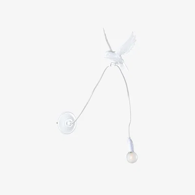 Amara Sparrow Landing USB Resin Wall Lamp