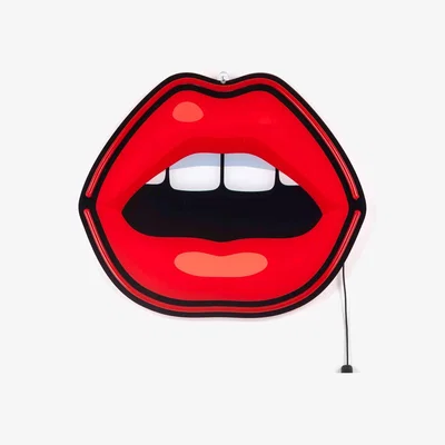 Amara Studio Job Blow Neon Wall Light - Mouth