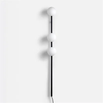 Amara Bar Opal Ball Wall Light
