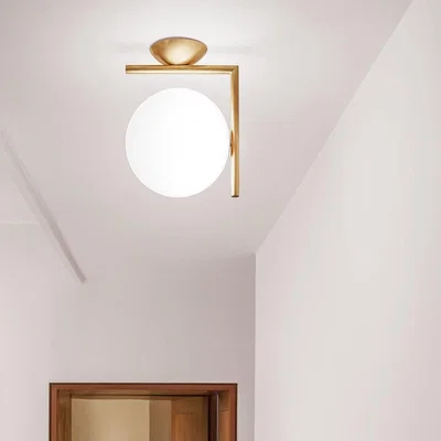 Amara Flos - IC Wall/Ceiling Light - Brass - W1