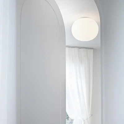 Amara Flos - Mini Glo-Ball Ceiling/Wall Light - White