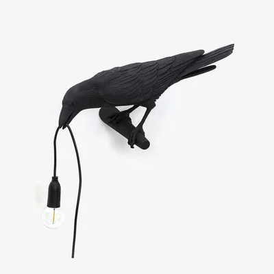 Amara Bird Lamp - Looking Left