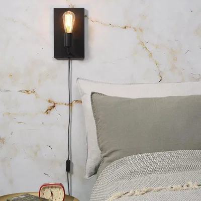 Amara It's About RoMi - Madrid Wall Lamp - Black - Large