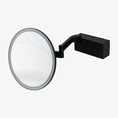 Amara Decor Walther - Vision R Wall Mounted LED Mirror - Matt Black