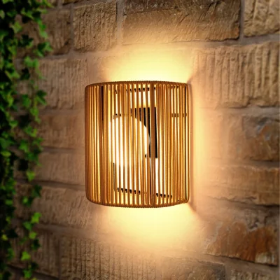 Atkin & Thyme Tamburo Rechargeable Rope Wall Light