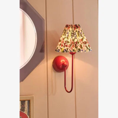 Anthropologie Sommer Shaded Wall Light