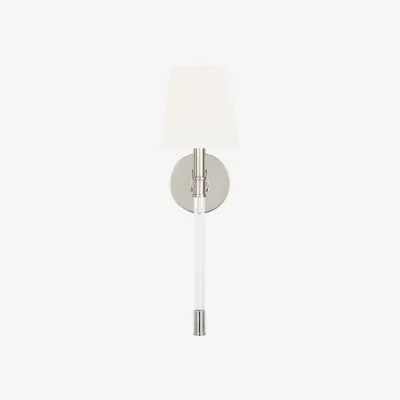 Andrew Martin Hanover Wall Light Nickel, Wall Light, Polished Nickel - Andrew Martin