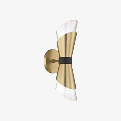 Andrew Martin Angie Wall Light, Brass - Andrew Martin