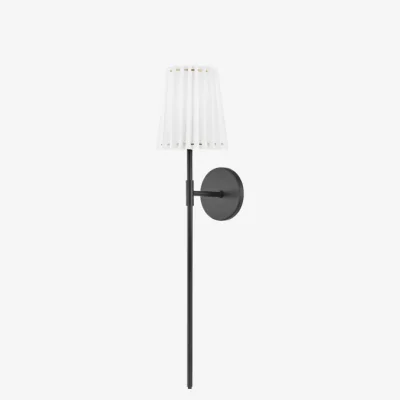Andrew Martin Demi Large Wall Light, Solid Black - Andrew Martin