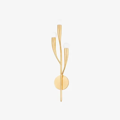 Andrew Martin Labra Wall Light, Gold Andrew Martin