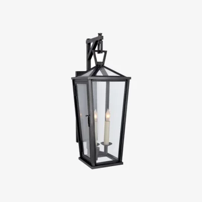 Andrew Martin Darlana Wall Light, Small, Bronze - Andrew Martin