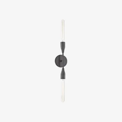 Andrew Martin Tara Double Wall Light Bronze, Wall Light, Old Bronze - Andrew Martin