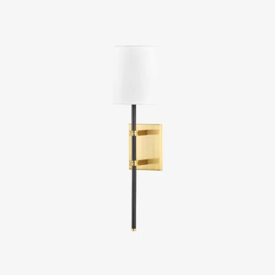 Andrew Martin Denise Wall Light Bronze, Wall Light, Aged Old Bronze - Andrew Martin