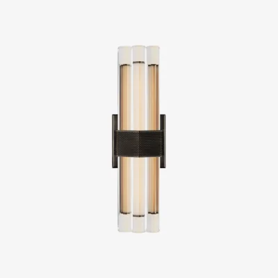 Andrew Martin Fascio Wall Light Bronze, Wall Light, Small - Andrew Martin