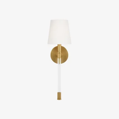 Andrew Martin Hanover Wall Light Brass, Wall Light, Burnished Brass - Andrew Martin