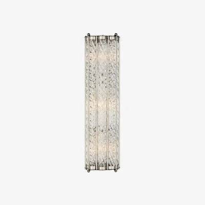 Andrew Martin Eaton Linear Wall Light Nickel, Wall Light, Polished Nickel - Andrew Martin