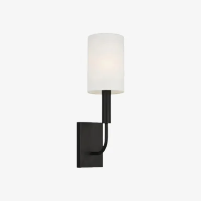 Andrew Martin Brianna Single Wall Light Iron, Wall Light, Aged Iron - Andrew Martin