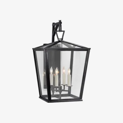 Andrew Martin Darlana Large Wall Light Bronze, Wall Light, Large - Andrew Martin