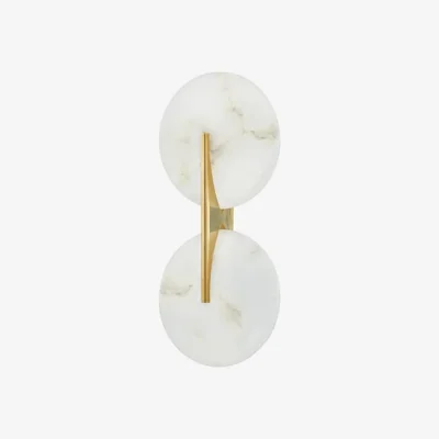 Andrew Martin Asteria Wall Light, Light, Brass - Andrew Martin
