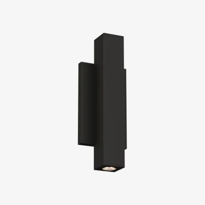 Andrew Martin Chara Wall Light, Small, Black - Andrew Martin