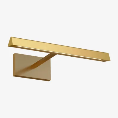 Andrew Martin Dessau Picture Light Brass, Picture Light, Natural Brass - Andrew Martin