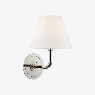 Andrew Martin Esme Wall Light Nickel, Wall Light, Polished Nickel - Andrew Martin