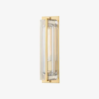 Andrew Martin Hawkins Wall Light, Brass - Andrew Martin
