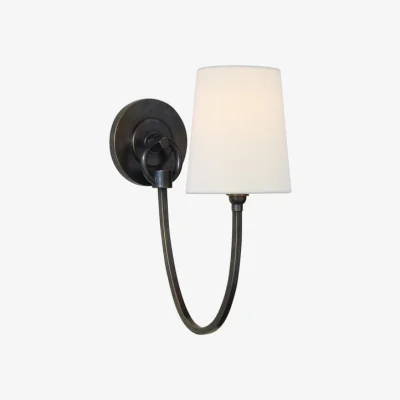Andrew Martin Reed Single Wall Light Bronze, Light, Single - Andrew Martin