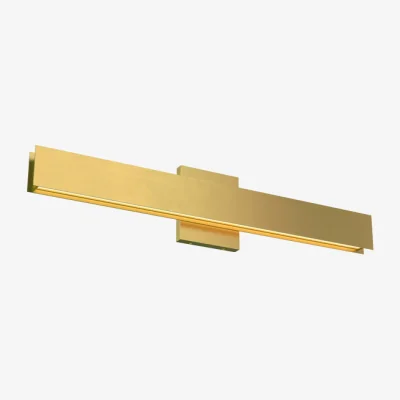 Andrew Martin Bau Wall Light Brass, Wall Light, Natural Brass - Andrew Martin