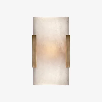 Andrew Martin Covet Wide Wall Light Brass, Wall Light, Antique-Burnished Brass - Andrew Martin