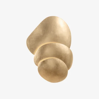 Andrew Martin Akemi Vintage Gold Leaf, Light - Andrew Martin