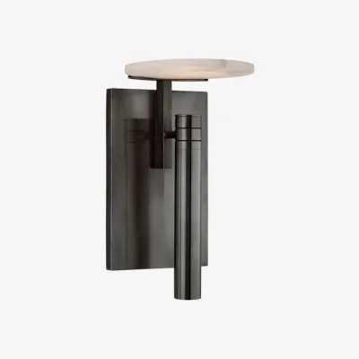 Andrew Martin Melange Disc Wall Light Bronze, Light - Andrew Martin