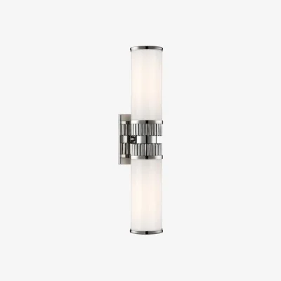 Andrew Martin Harper Wall Light Nickel, Wall Light, Polished Nickel - Andrew Martin