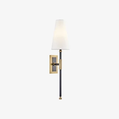 Andrew Martin Bowery Tapered Wall Light Bronze, Wall Light, Old Bronze - Andrew Martin