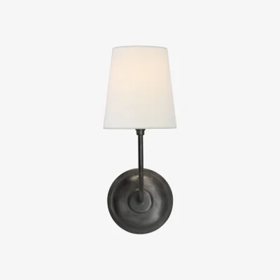 Andrew Martin Vendome Single Wall Light Bronze, Light, Single - Andrew Martin