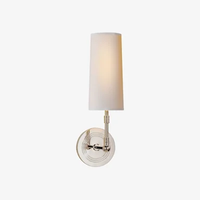 Andrew Martin Ziyi Wall Light Nickel, Wall Light, Polished Nickel - Andrew Martin