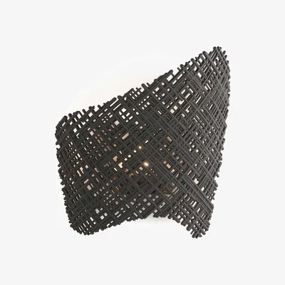 Barker and Stonehouse Kartell Tea Applique Wall Lamp 28x12x33 Antracite, Black | Barker & Stonehouse
